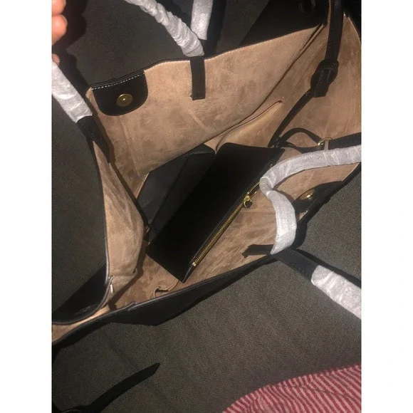 Leather Women's Tote - NEW - Suede Inside - Wallet Included - Picture 5 of 5